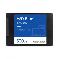 SSD WD 500GB 2.5''7mm Sata3 Blue (WDS500G3BOA)