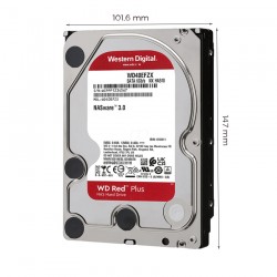 HDD Western Digital Red Plus 8TB 3.5 inch 128MB cache 5640RPM WD80EFZZ