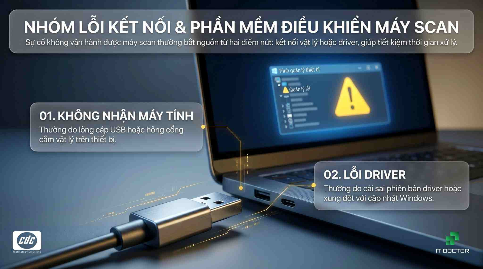 Nhóm Lỗi kết nối & Phần mềm điều khiển