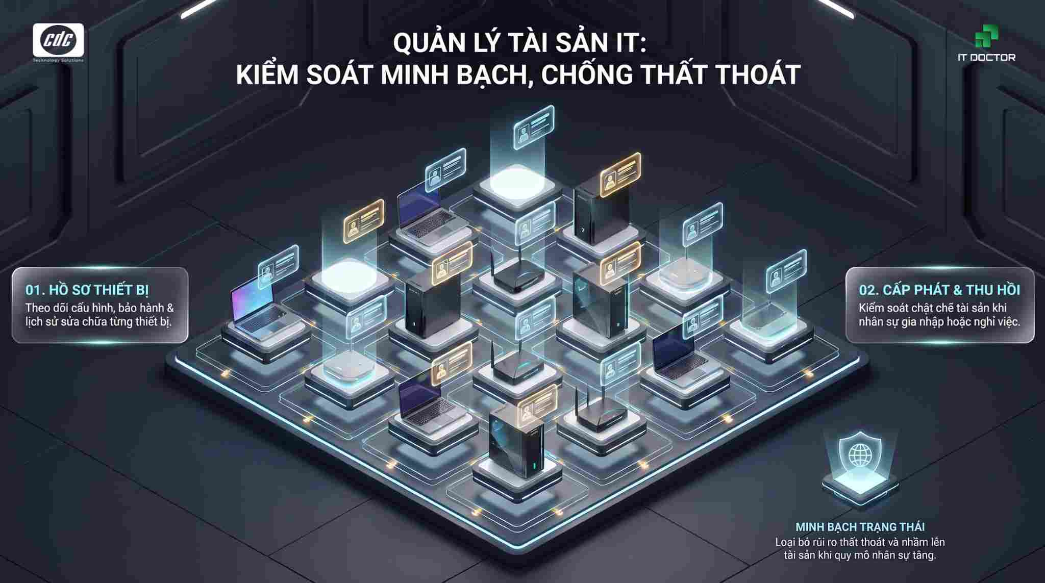 Quản lý thiết bị CNTT và tài sản doanh nghiệp