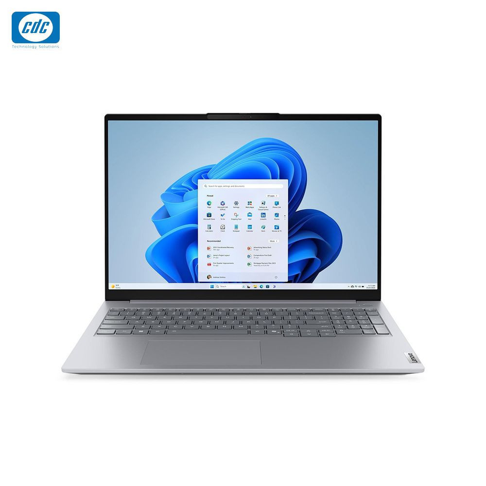Lenovo ThinkBook 16 G8 IRL 21SH0095VA là laptop doanh nghiệp 16 inch phù hợp với người dùng cần màn hình rộng,