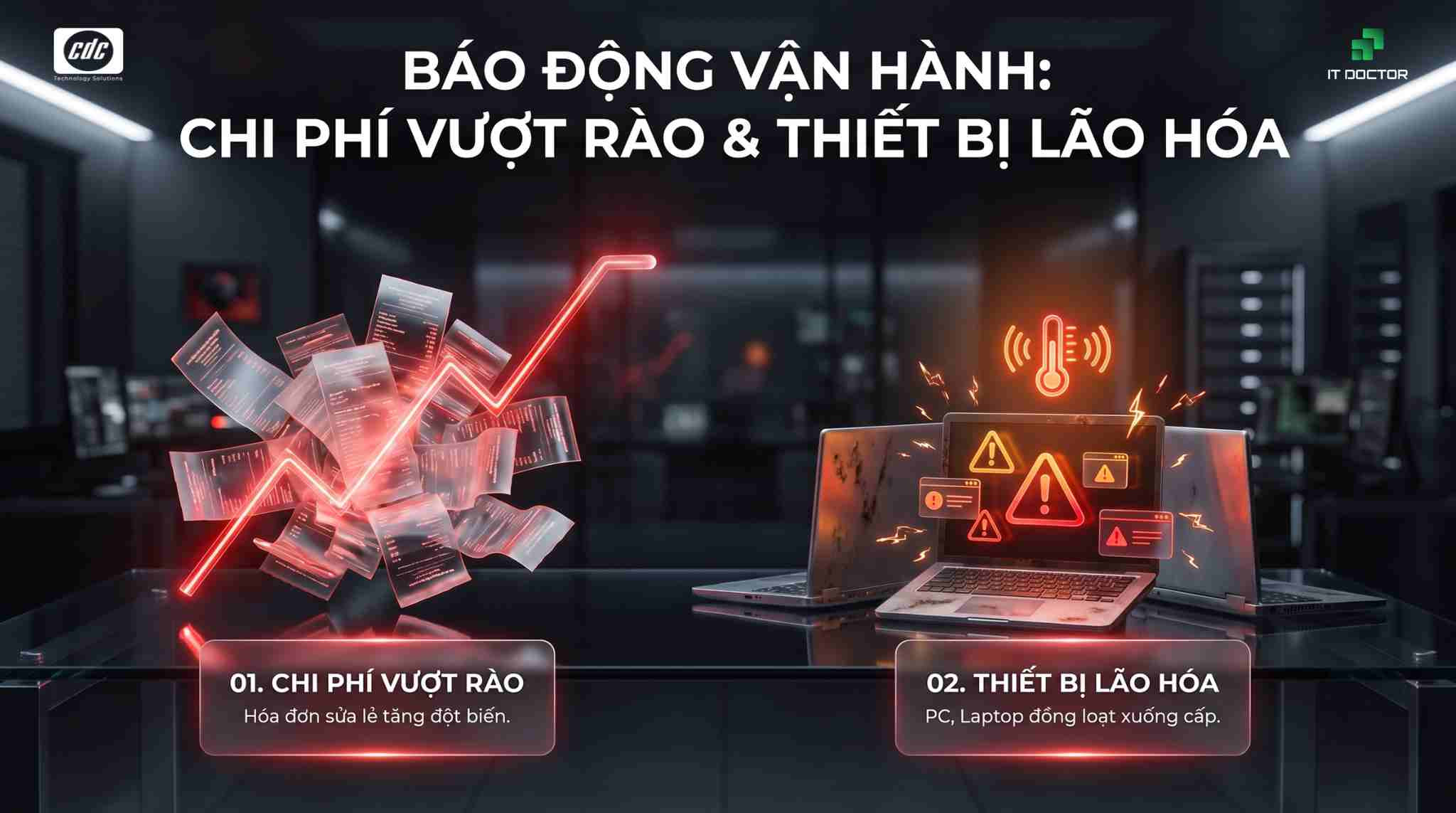 Dấu hiệu doanh nghiệp nên kết hợp IT Helpdesk và IT Repair