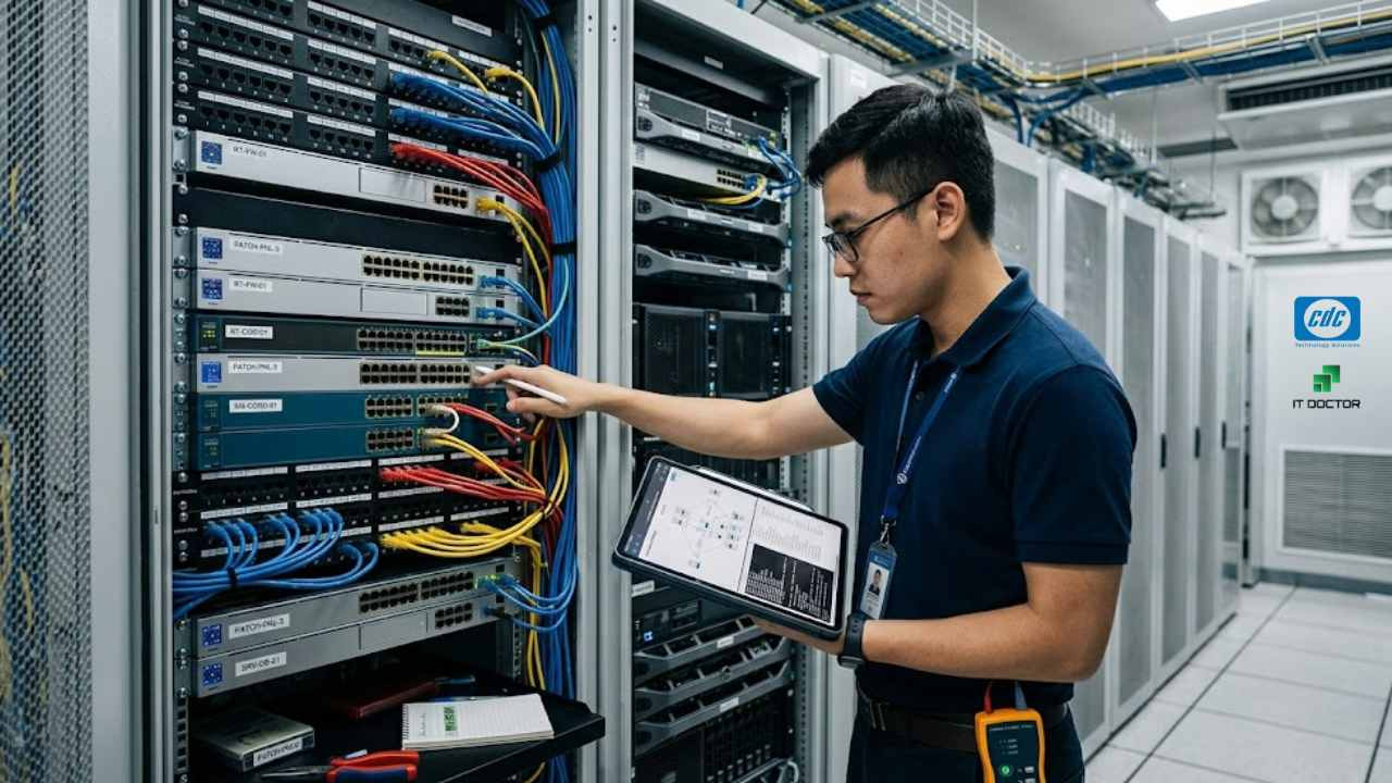 Thu thập thông tin hệ thống IT và cấu trúc hạ tầng mạng