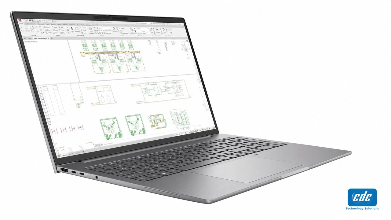 HP ZBook 8 G2i 16 DS3X5AT nhìn nghiêng bên trái