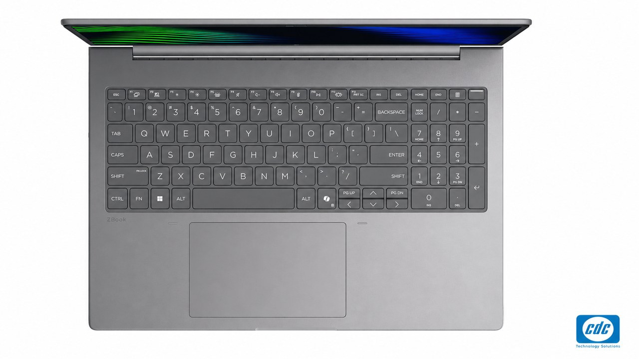 Bàn phím số và touchpad của HP ZBook 8 G2i 16 DS3X5AT