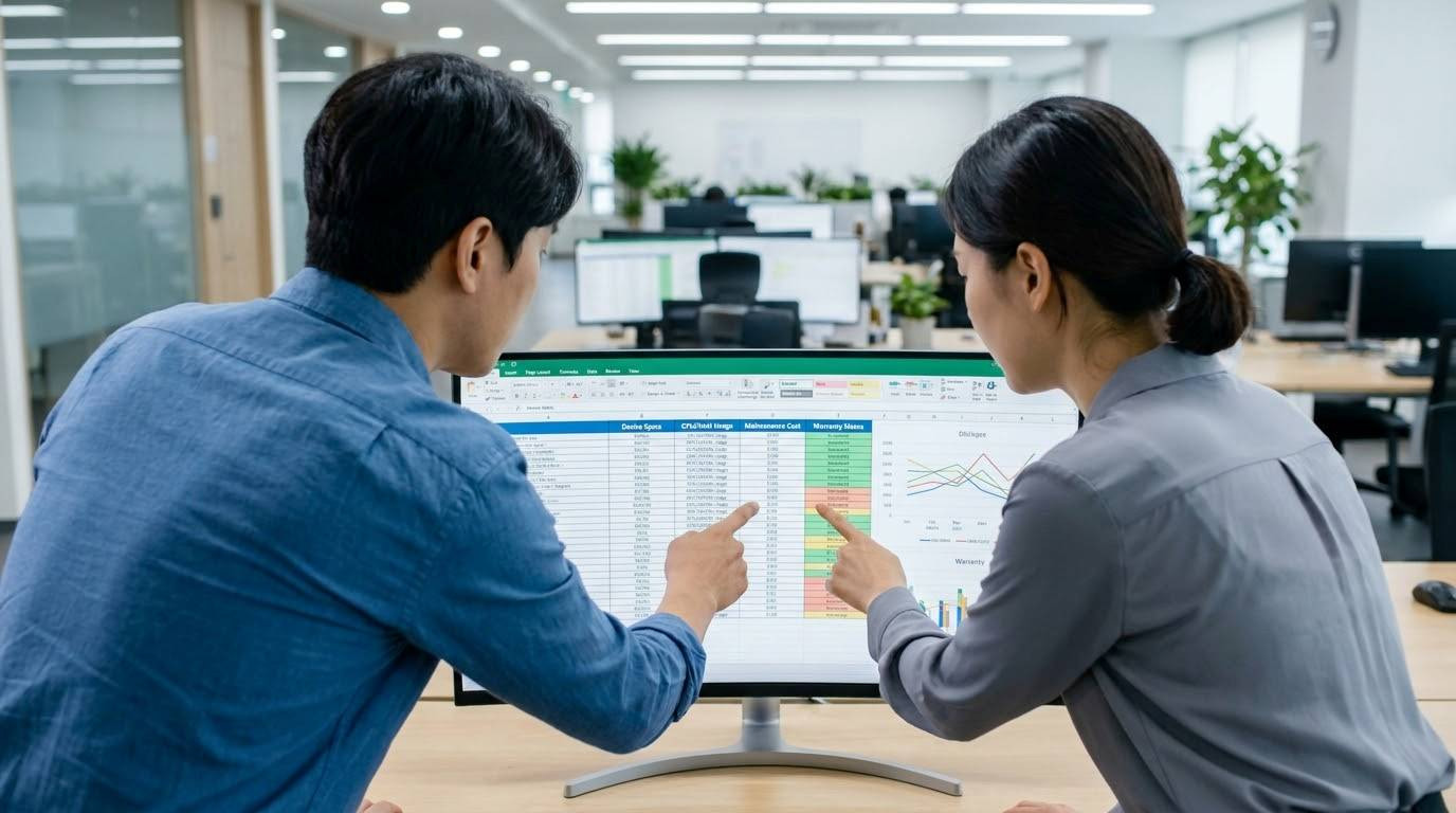 Cần thu thập dữ liệu nào trước khi quyết định thay máy?