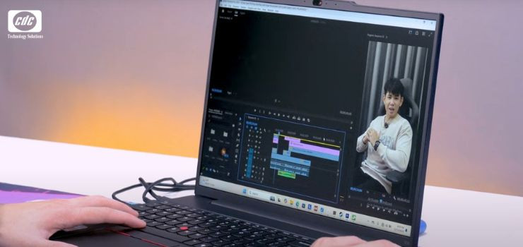 Laptop Lenovo ThinkPad E16 Gen 2 21M5001PVN được trang bị vi xử lý AMD Ryzen 5 7535U