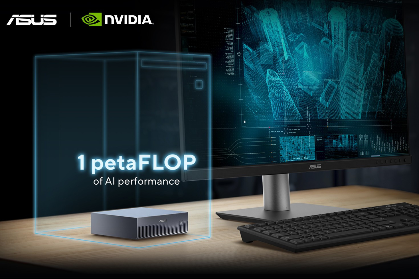 ASUS Ascent GX10sở hữu NVIDIA GB10 Grace Blackwell Superchip, hiệu năng lên đến 1 petaFLOP