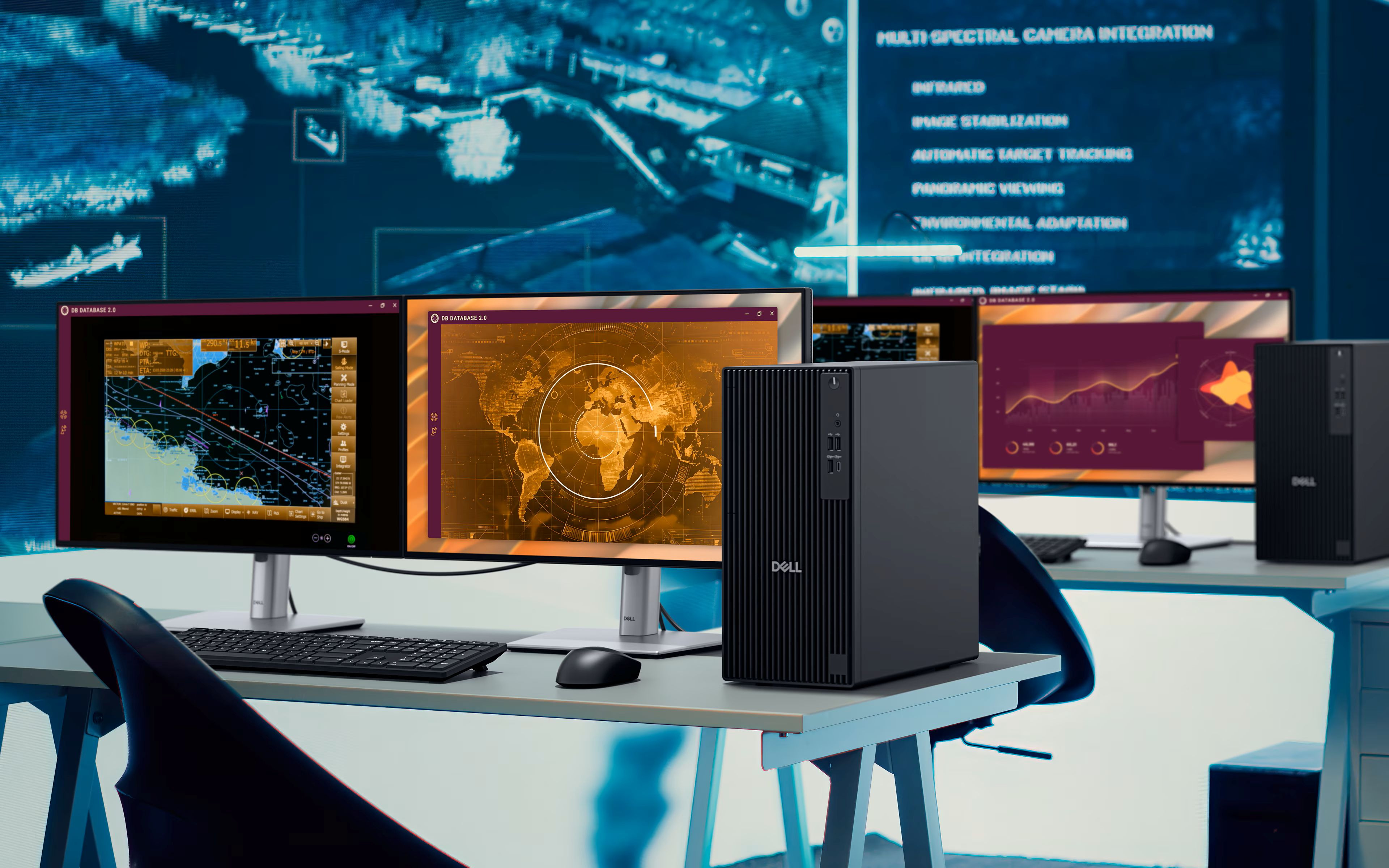 Dell Pro Tower QCT1250 hoạt động êm ái và tiết kiệm điện đáng kể