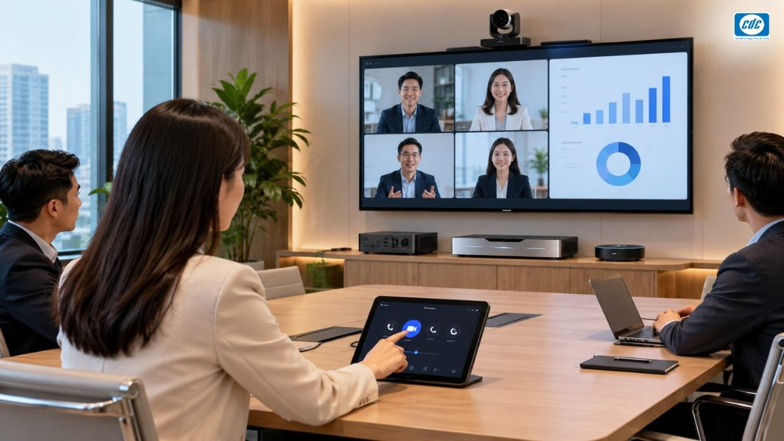 Bộ thiết bị hội nghị trực tuyến (2)