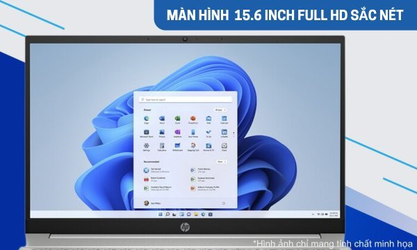 Màn hình của Laptop HP Pavilion 15-eg3111TU 8U6L8PA được thiết kế với kích thước 15.6 inch FHD, công nghệ IPS và lớp chống chói giúp hình ảnh hiển thị sắc nét