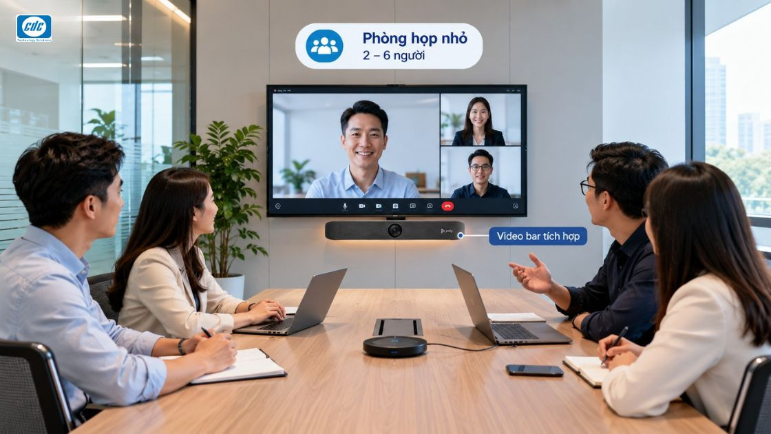Phòng họp nhỏ cần thiết bị hội nghị gì