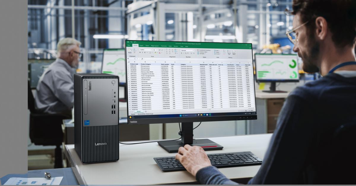 Lenovo ThinkCentre Neo 50t Gen 5 khởi động cực nhanh, phản hồi mượt mà, mang đến hiệu năng vượt trội trong các tác vụ đa nhiệm