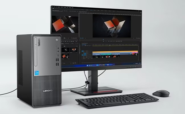 Lenovo ThinkCentre Neo 50t Gen 5 tản nhiệt yên tĩnh và tiêu thụ điện năng thấp