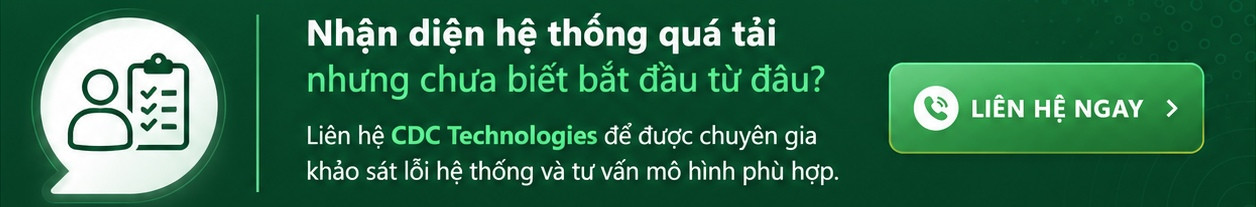 Nhận diện hệ thống quá tải - Liên hệ ngay