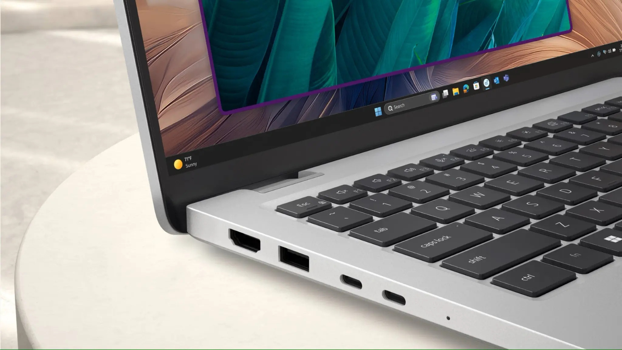 Dell Pro 14 Plus có hệ thống bàn phím, touchpad tối ưu cho làm việc, họp online