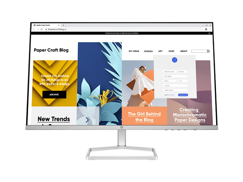 Công nghệ HP Eye Ease được hãng nhấn mạnh trên dòng S-series giúp giảm ánh sáng xanh mà không làm ngả vàng màn hình.