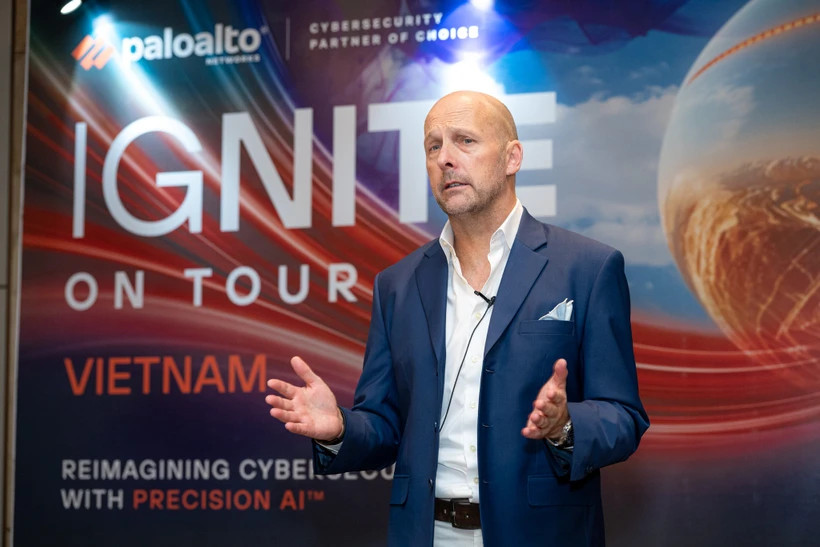 Ông Simon Green, Chủ tịch khu vực châu Á - Thái Bình Dương và Nhật Bản của Palo Alto Networks