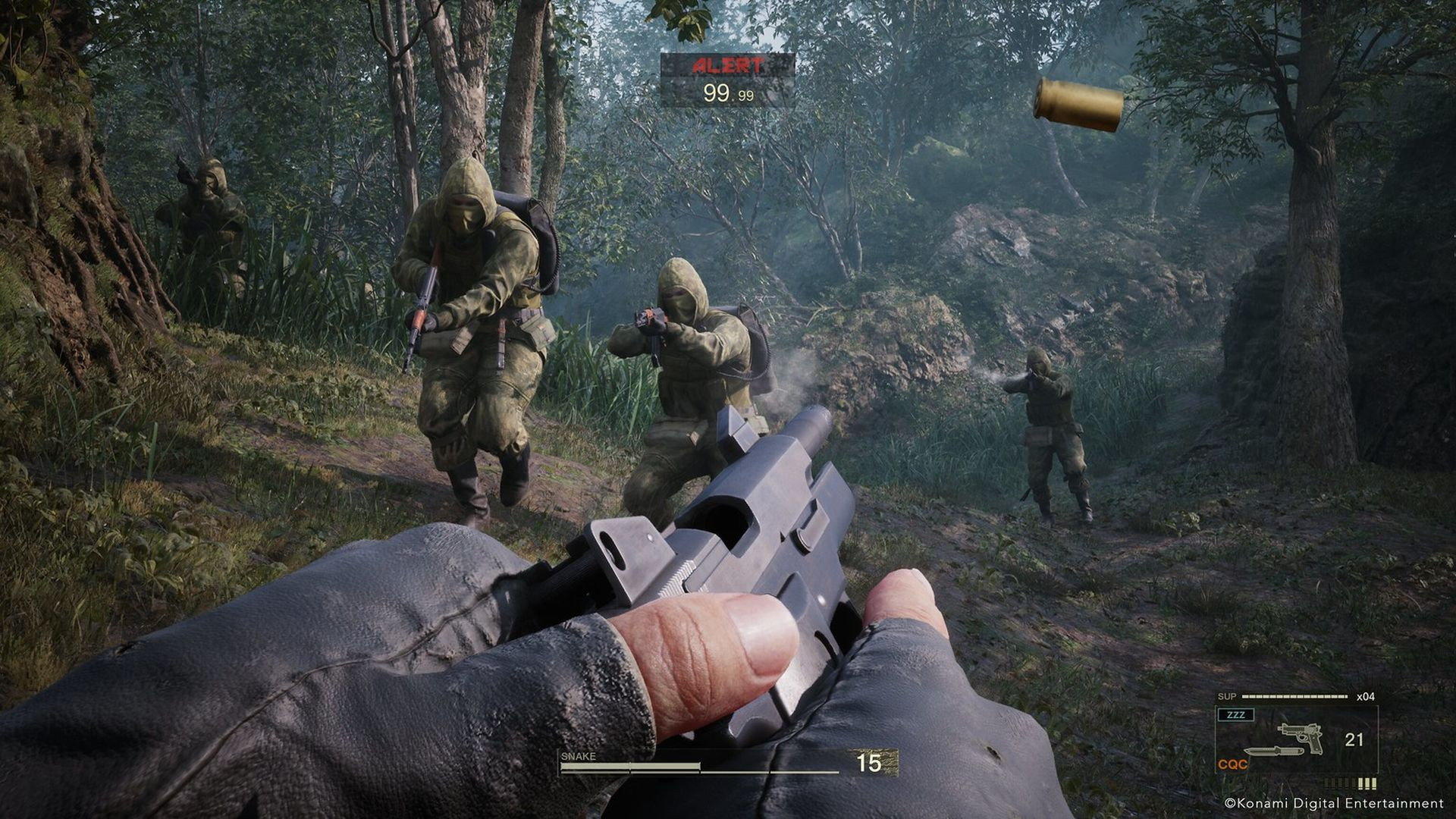 Camera New Style với góc nhìn qua vai trong Metal Gear Solid Delta: Snake Eater