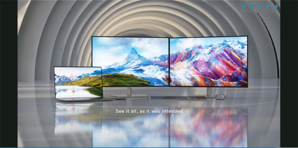 Màn hình đủ sáng để đặt gần cửa sổ hoặc khu vực chiếu sáng mạnh mà vẫn đảm bảo màu sắc chính xác.