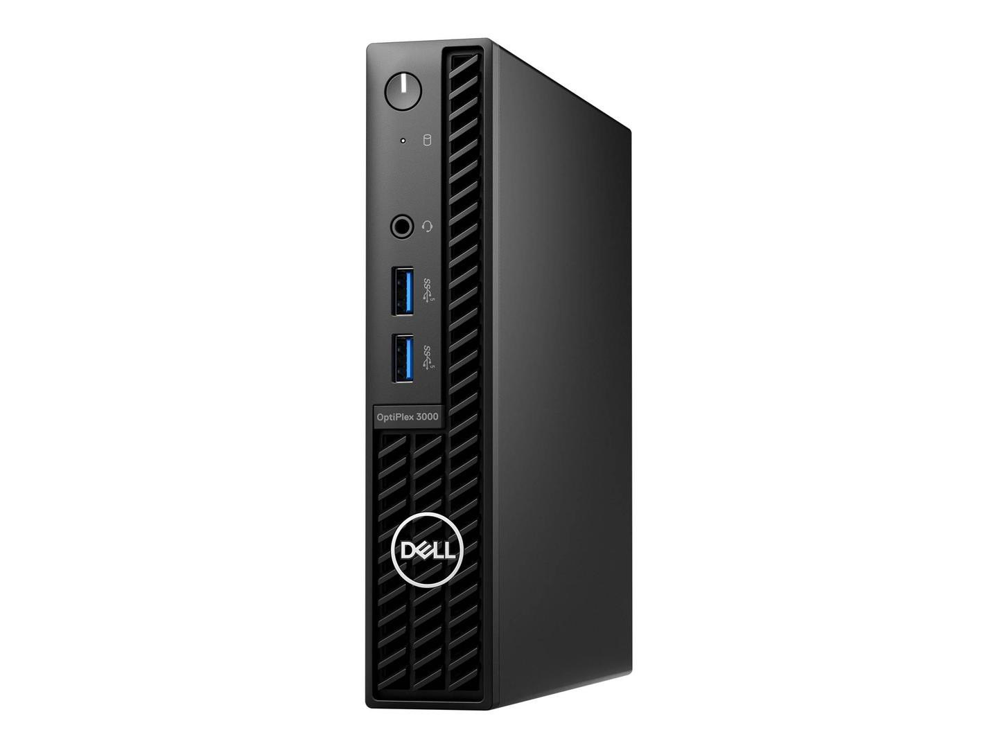 Dell OptiPlex 3000 Micro có kích thước siêu nhỏ, phù hợp cho không gian làm việc hạn chế. 
