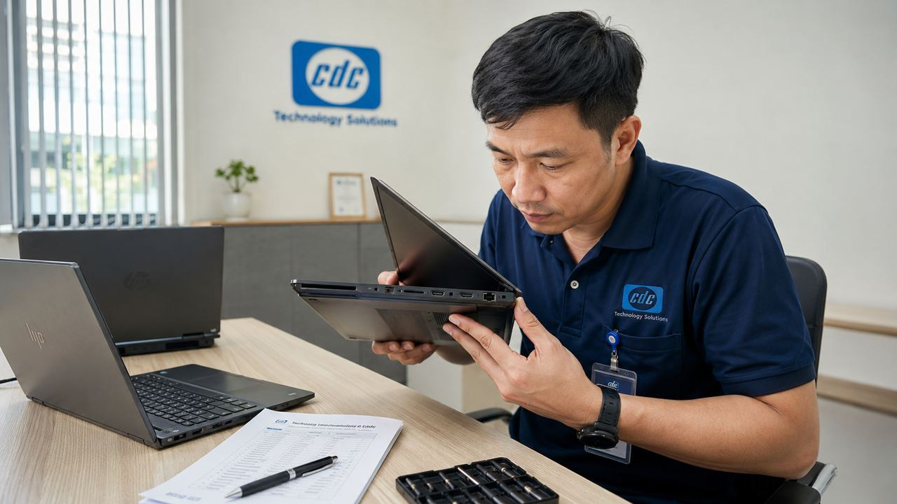 Khung kỹ thuật đánh giá độ bền và khả năng vận hành của laptop business
