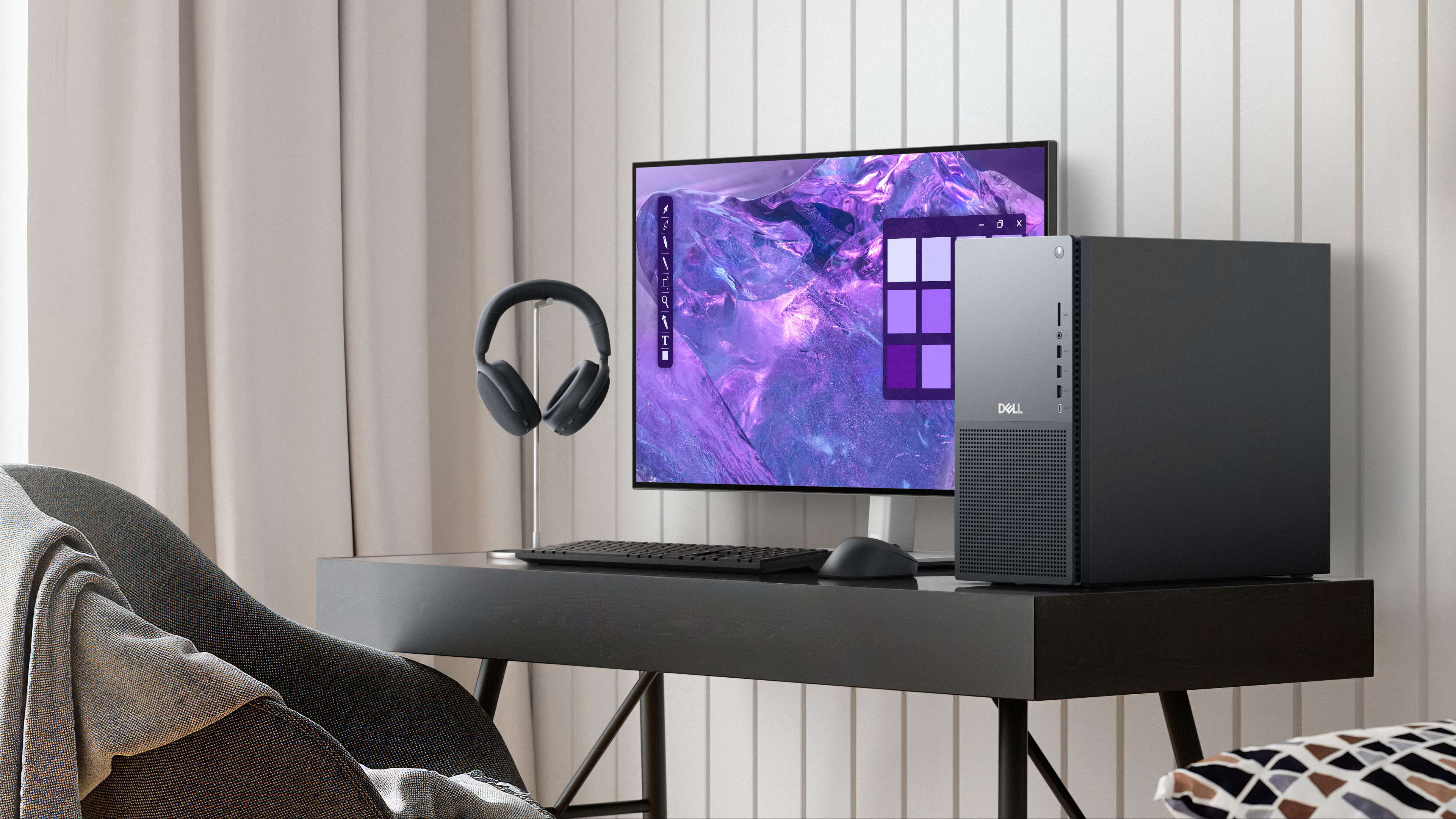 Dell Tower Plus là dòng máy tính để bàn form nhỏ nhưng sở hữu sức mạnh xử lý vượt trội