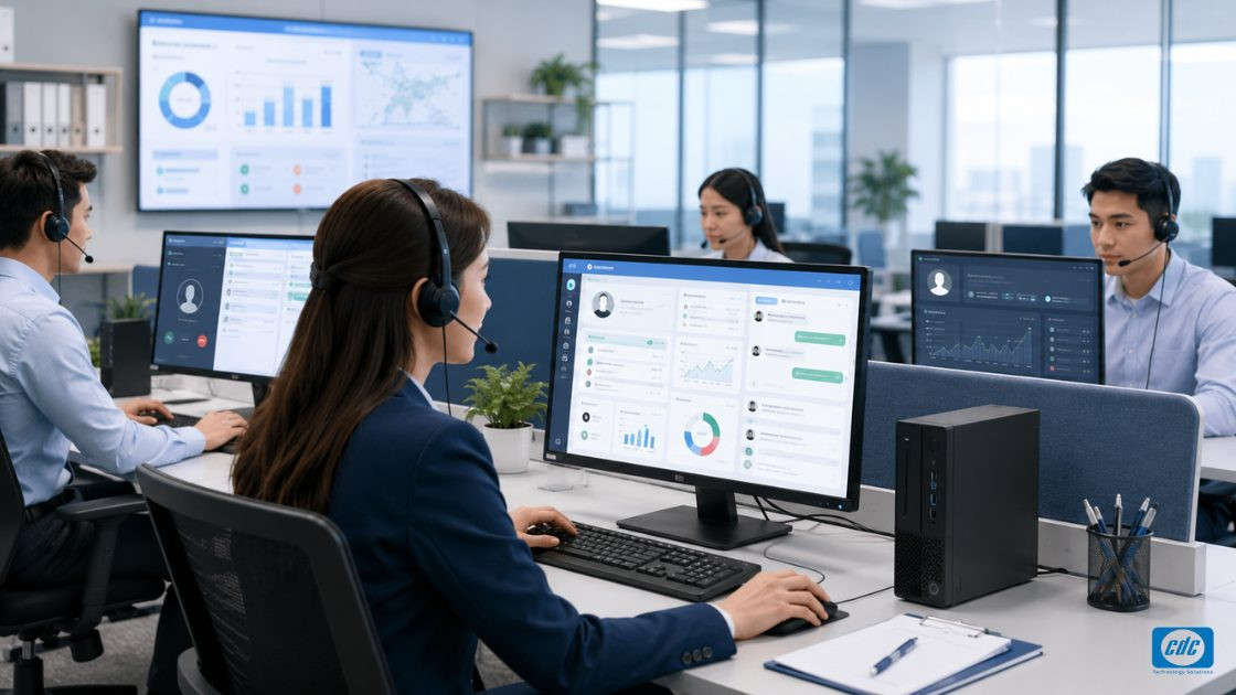 Hệ điều hành và bảo mật cho PC chăm sóc khách hàng