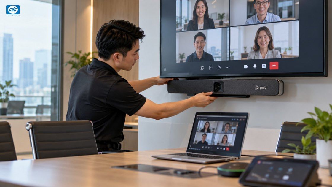 Poly Studio USB: Phù hợp phòng họp và doanh nghiệp nào?