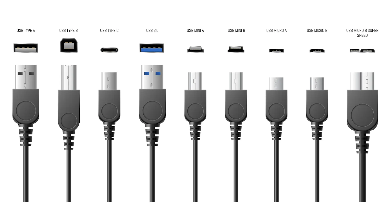 USB 4.0 chỉ sử dụng cổng USB-C, loại cổng nhỏ gọn, có thể cắm hai chiều và đang dần trở thành tiêu chuẩn phổ biến
