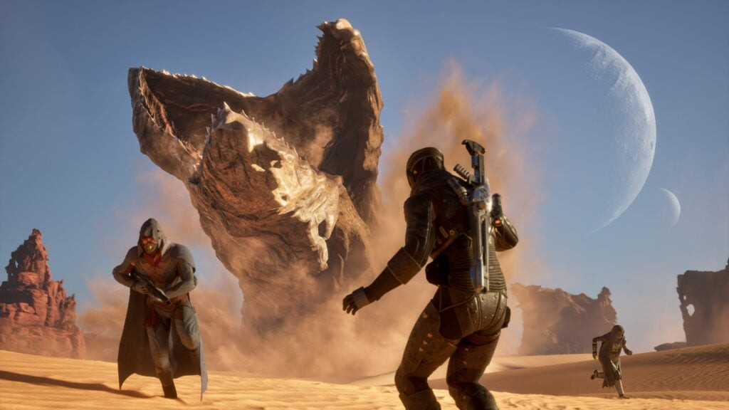 Điểm đáng sợ nhất trong Dune: Awakening là Sandworm – Vũ khí kinh hoàng của thiên nhiên
