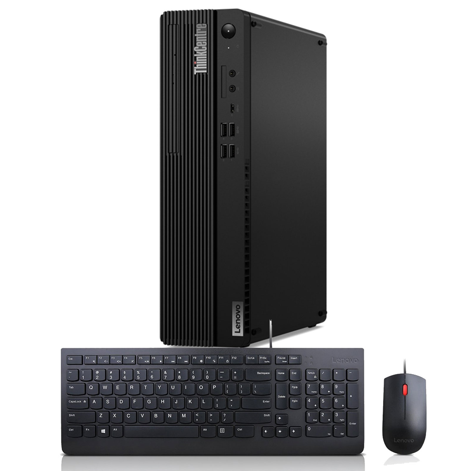 Bộ máy M70s được bán kèm bàn phím + chuột Lenovo chính hãng