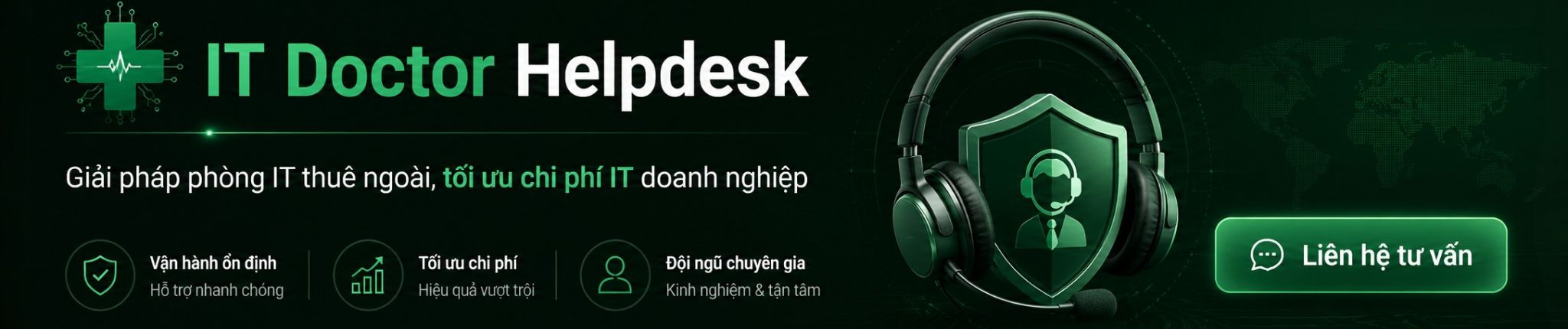 CDC Technologies cung cấp giải pháp IT Doctor Helpdesk cho doanh nghiệp cần hỗ trợ vận hành hệ thống, xử lý lỗi lặp lại và thiết lập quy trình bảo trì chủ động