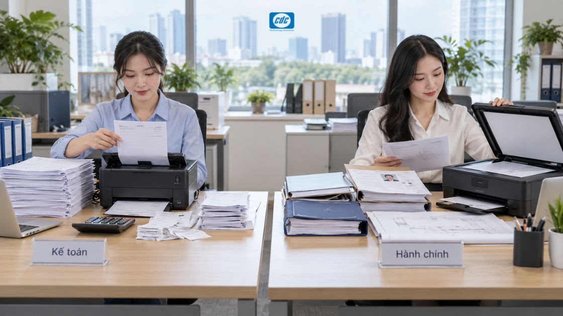 Máy scan cho Hành chính Kế toán