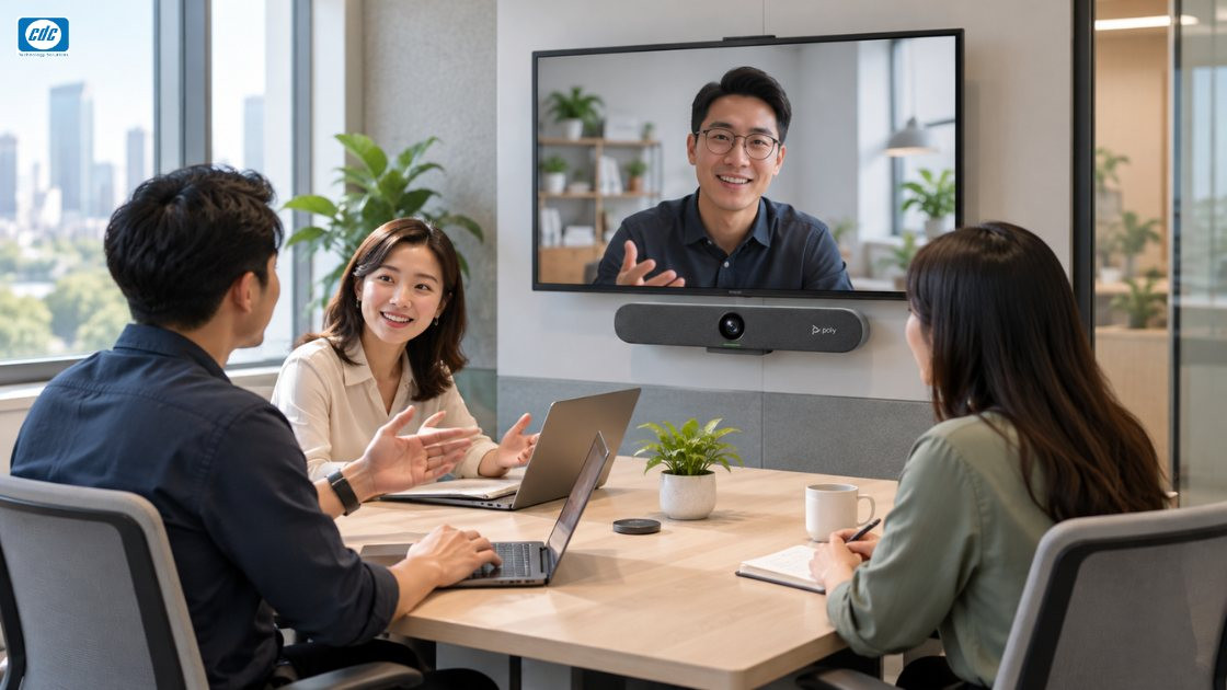 Chọn camera hội nghị HP Poly