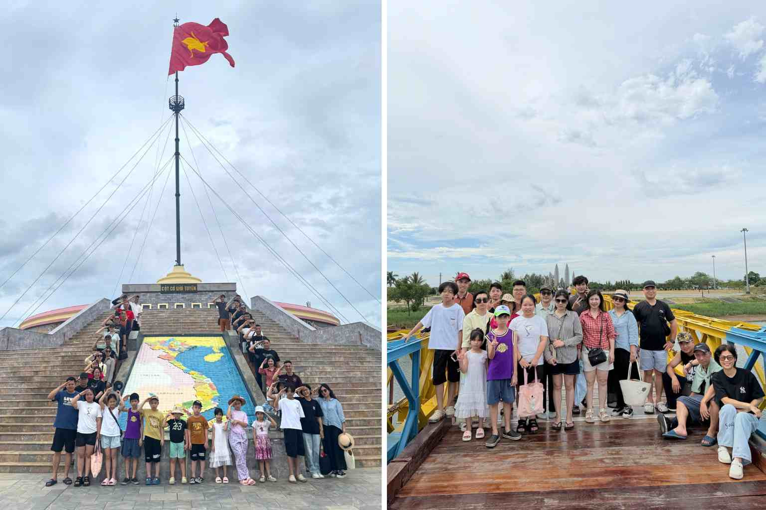 Hành trình tri ân tiếp tục tại Cầu Hiền Lương – Sông Bến Hải