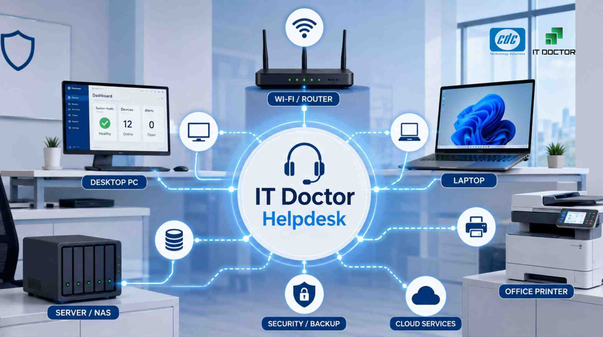 Tại sao doanh nghiệp cần chuẩn hóa quy trình dịch vụ phòng IT thuê ngoài?
