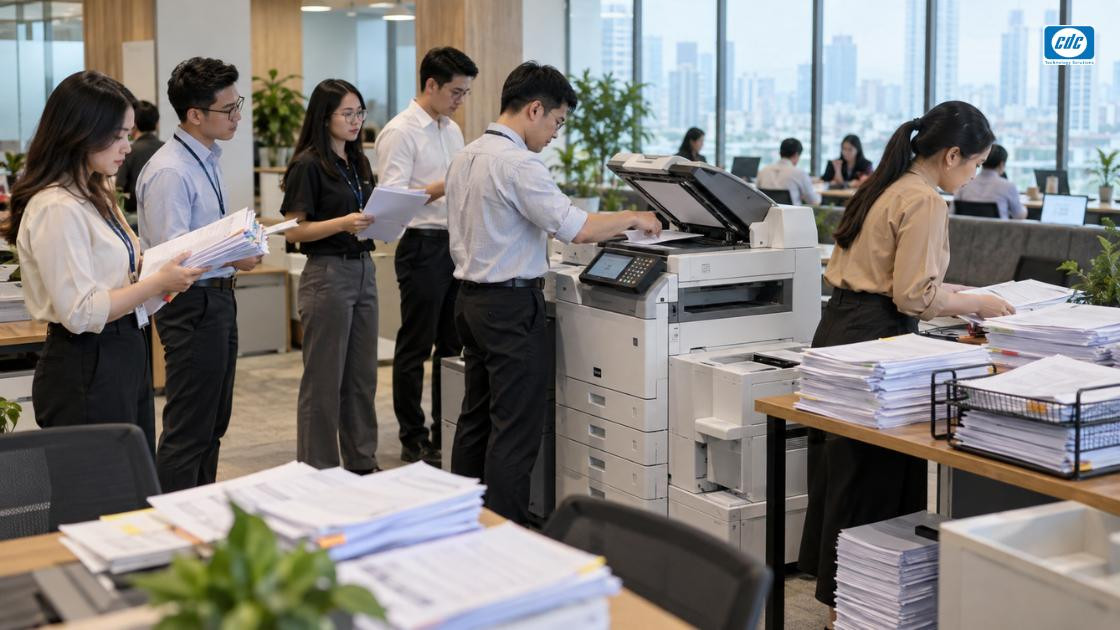 Chọn tốc độ phù hợp với sản lượng và hàng chờ
