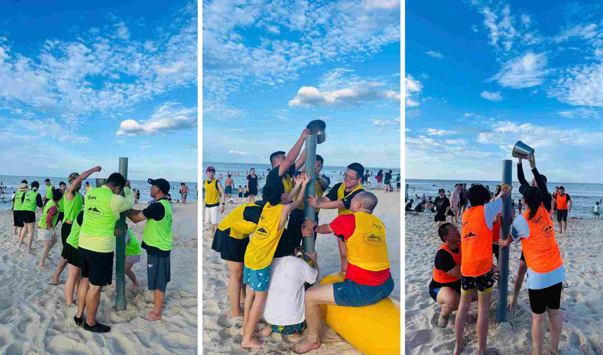 Bùng nổ nhiệt huyết cùng Teambuilding tại biển Cửa Việt