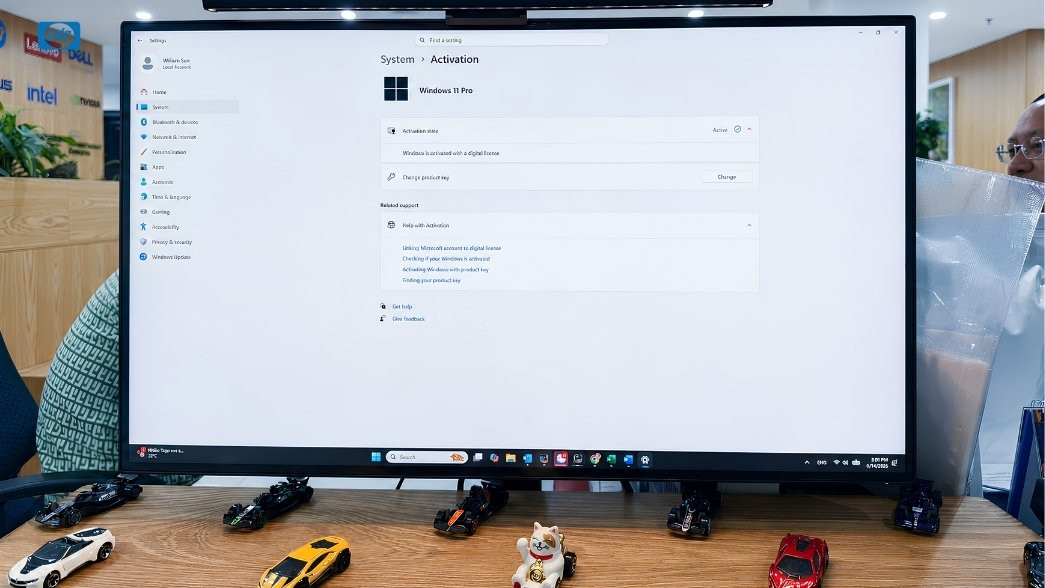 Mục Activation trong Settings cho biết Windows đã kích hoạt hay chưa.