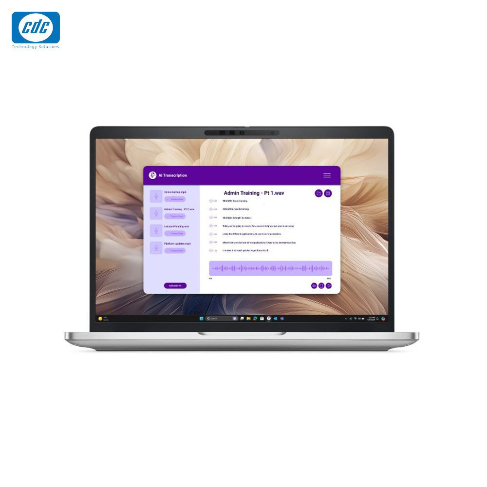 Laptop Dell Pro 13 Plus PB13250 PB13250-236V-16512W có tần số quét 60Hz, độ sáng 300 nits, lớp phủ Anti-Glare chống chói và thiết kế Non-Touch