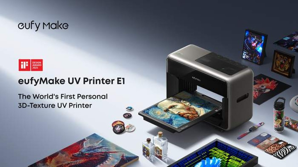 eufyMake E1 có khả năng in kết cấu 3D độ phân giải cao trên hơn 300 loại vật liệu khác nhau