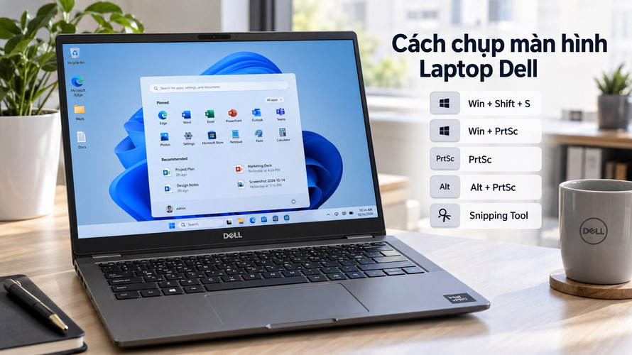 Các cách chụp màn hình Laptop Dell Các cách chụp màn hình Laptop Dell trên Windows