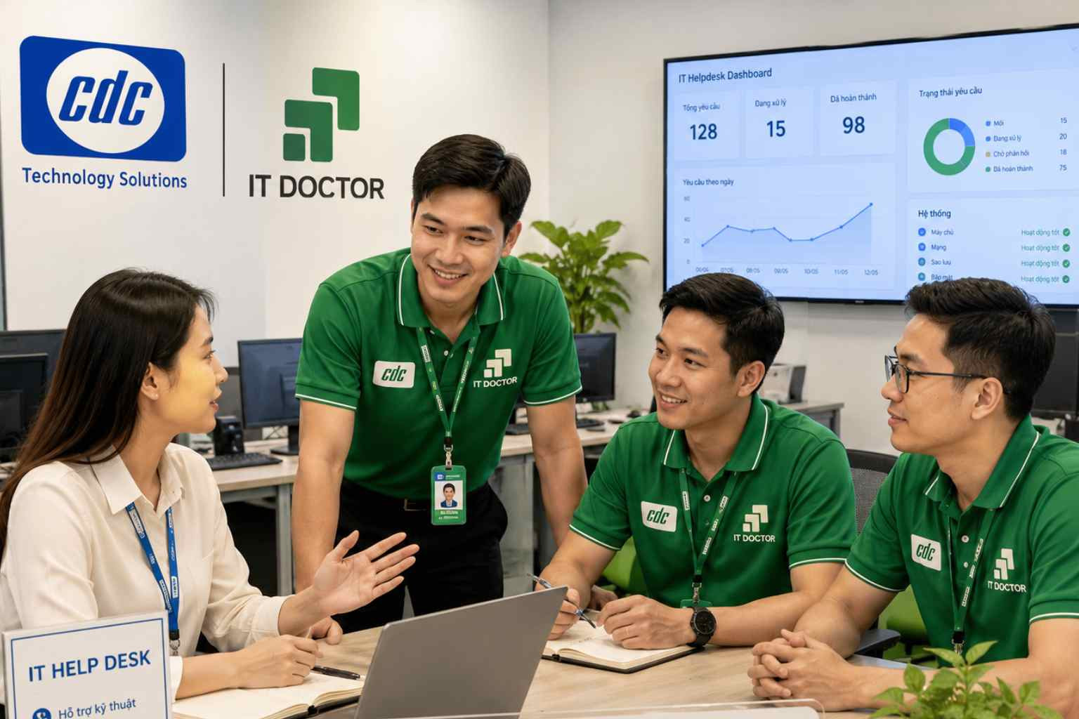 Thời gian đáp ứng và mức độ ưu tiên