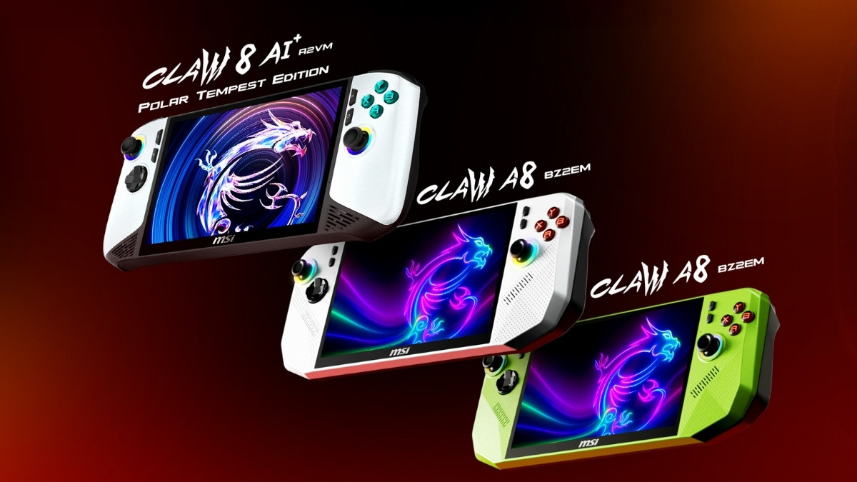 MSI Claw 8 AI+ nhận giải thưởng 2025 COMPUTEX Best Choice Award