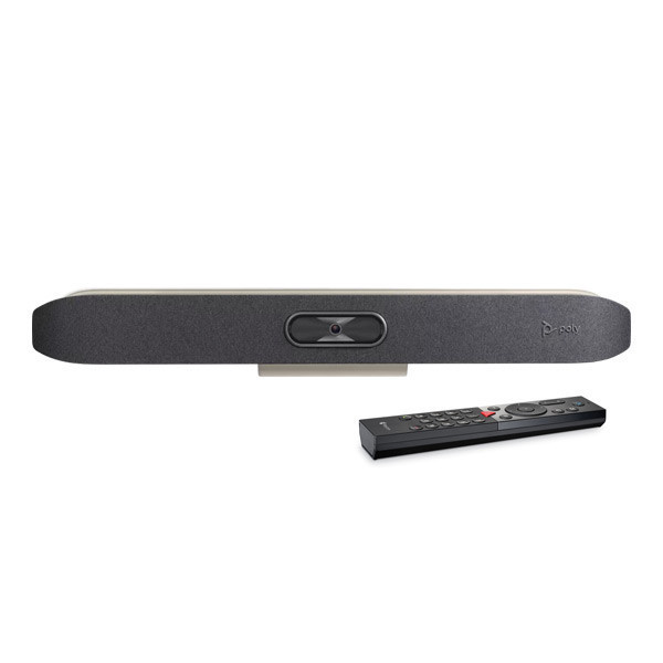 Poly Studio X50 là thiết bị hội nghị tích hợp camera 4K, micro, loa và chia sẻ nội dung, phù hợp cho phòng họp doanh nghiệp cần họp trực tuyến gọn và ổn định.