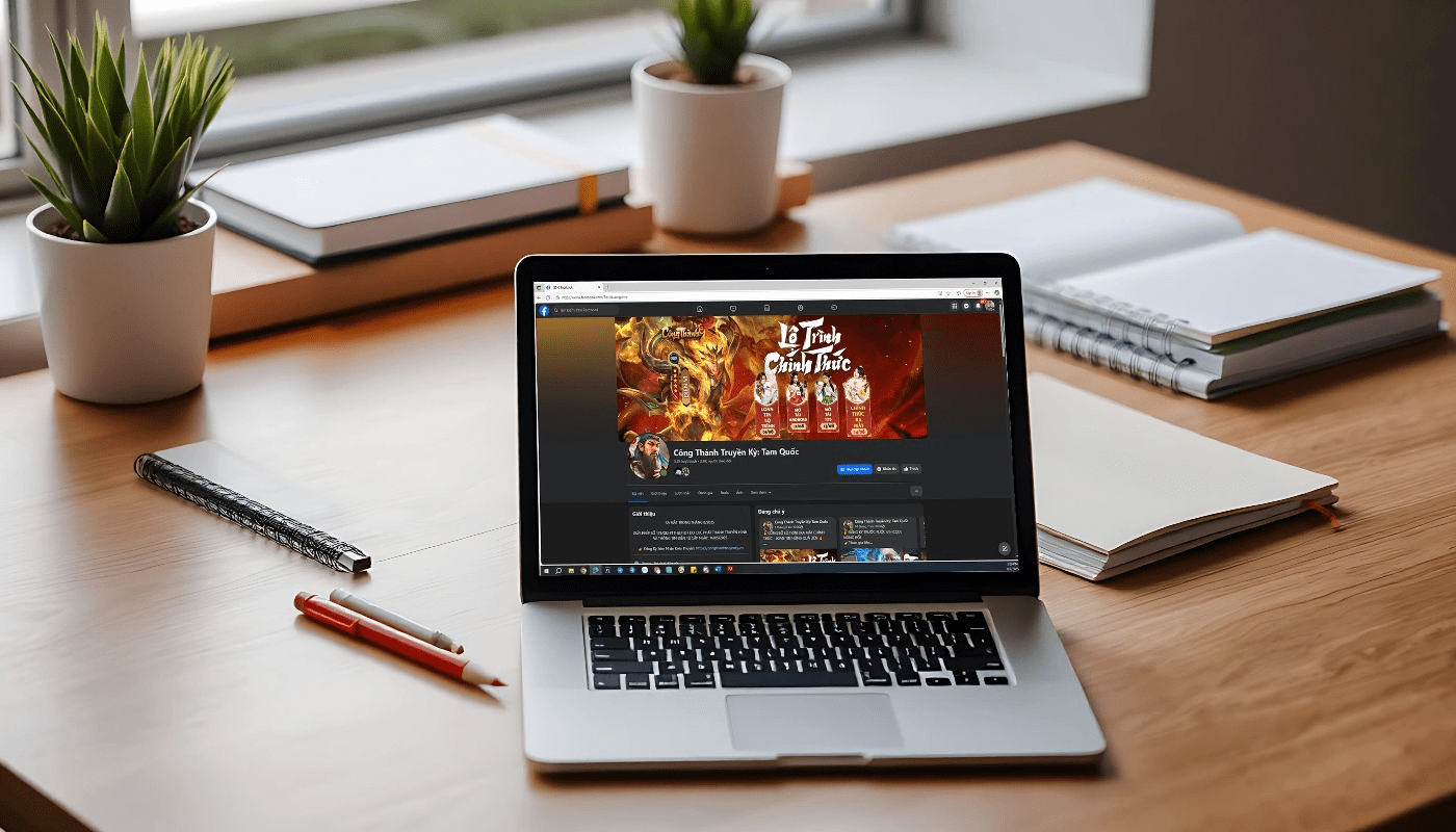 Fanpage của game Công thành truyền kỳ: Tam Quốc.