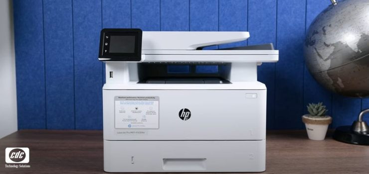 HP LaserJet Pro 400 MFP M4103fdn có thiết kế hiện đại, đẹp mắt.