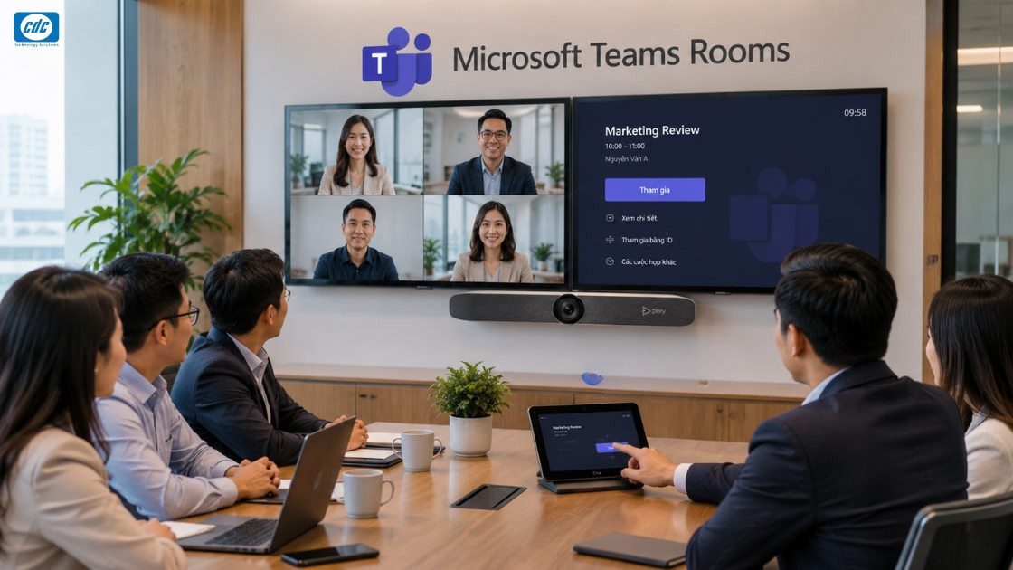 HP Poly cho Microsoft Teams Rooms