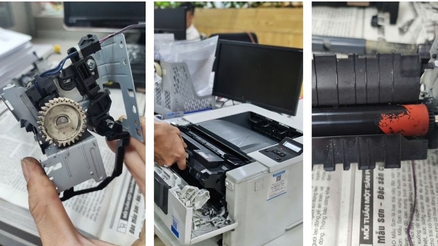 Các lỗi thường đối với thiết bị văn phòng